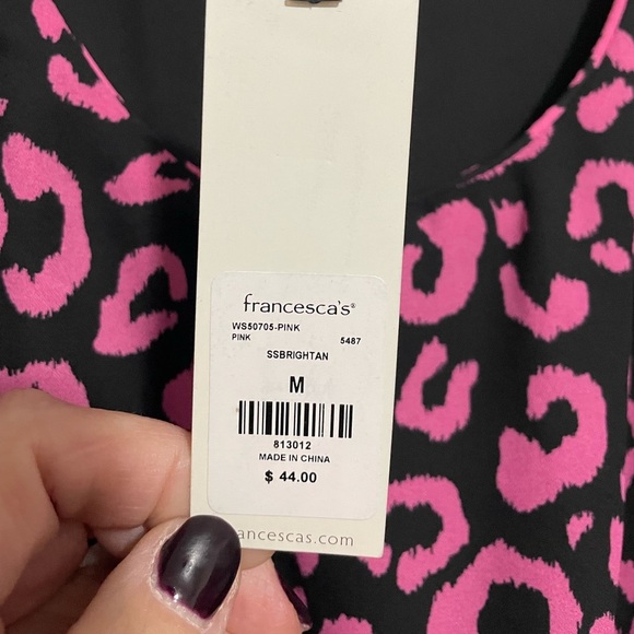 ALYA for Francescas Dress animal print, NWT - Picture 4 of 8